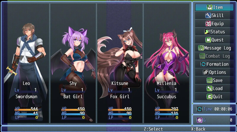 妖怪少女入侵（Monster Girl Invasion RPG）V5 PC端 AI汉化版 预览图