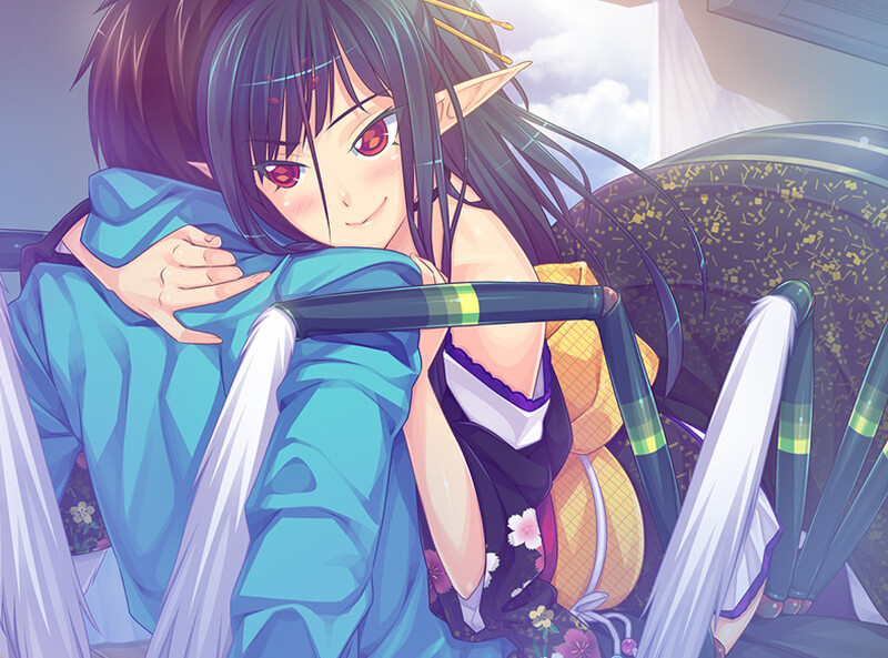 与魔物娘们的乐园～蜘蛛与鸟与◎～（魔物娘たちとの楽園～蜘蛛と鳥と◎と～）V1.0 PC端 AI汉化版 预览图