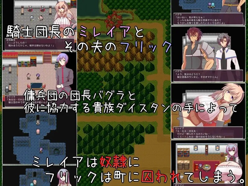 奴隷騎士団長ミレイア～丰满身形伴侣角色騎士団長の奴隷堕ち記録～ V1.0 PC端 AI汉化版 预览图