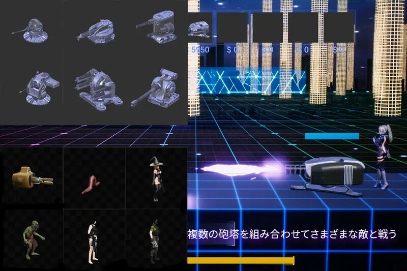 动作ACT/3D作品/动态 虚拟异世界：入侵（仮想異世界:侵入）V1.01 DL官方中文 PC端 官中版 预览图