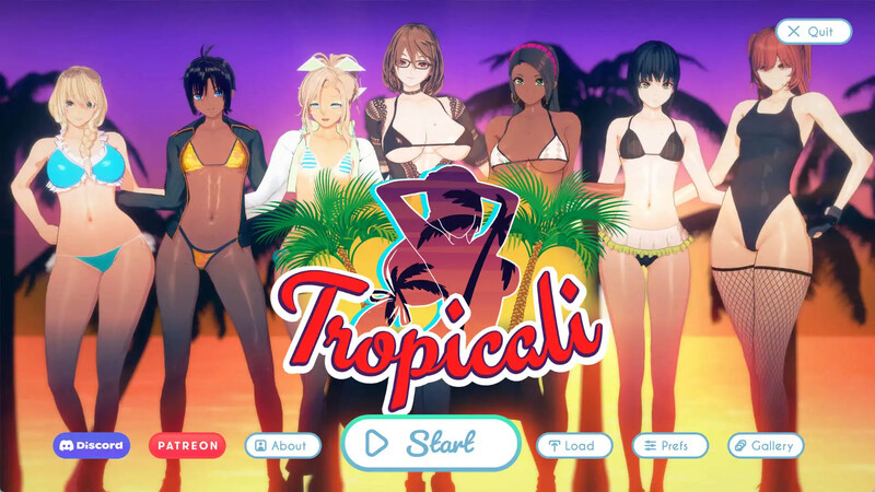 AZ 热带（Tropicali）V0.9c 汉化中文 PC端 汉化版 预览图