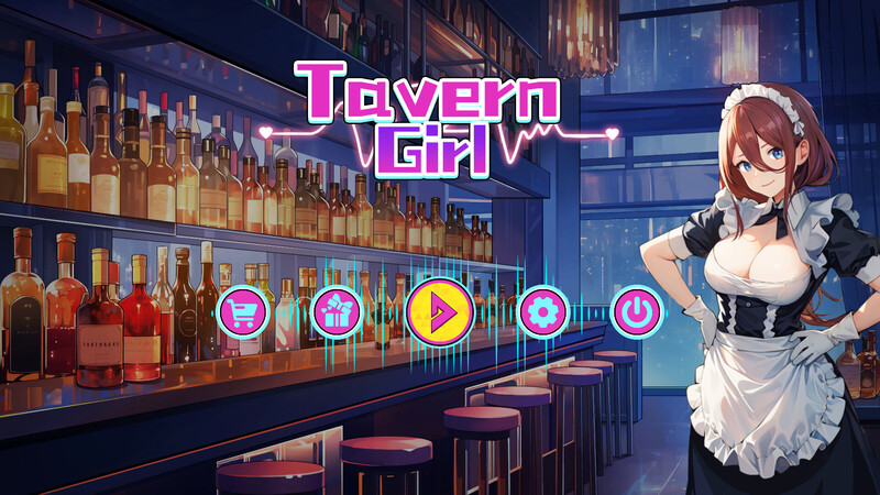 三消SLG/互动触摸/动态2C 酒馆女孩（Tavern Girls）STEAM官中 PC端 官中更新版 预览图