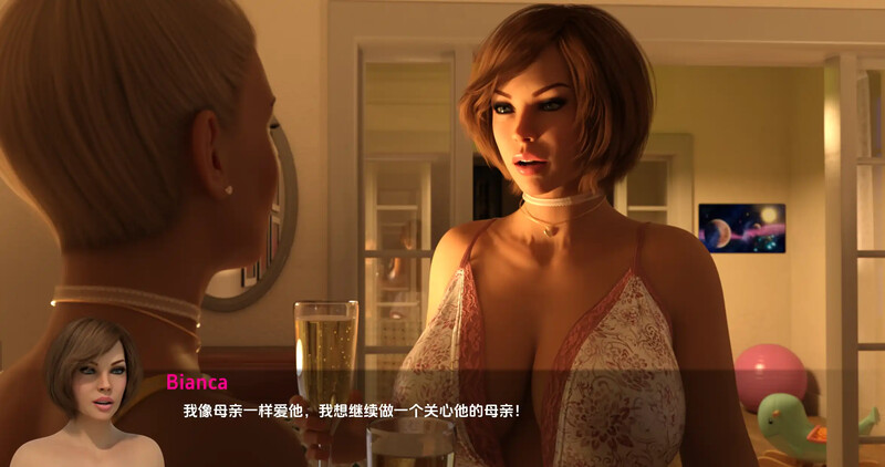 母系特殊角色/3C 可爱的儿子（The Loving Son）v0.8 汉化中文 双端 汉化版 预览图