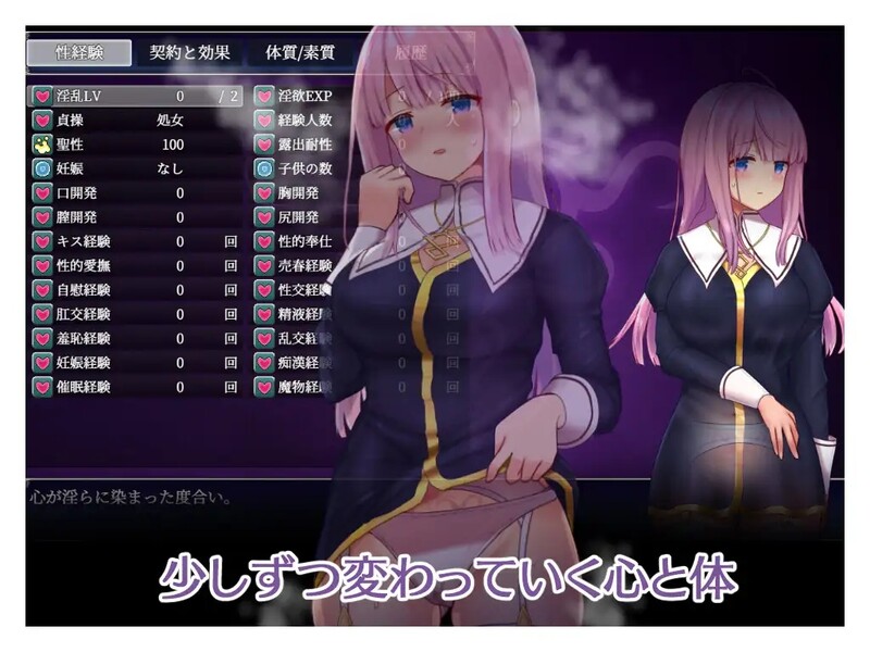 ST5月新作 回合RPG/2C 艾妮希雅与契约纹 ～马蹄大街的娇弱圣女～（エニシアと契約紋 ～馬蹄通りの小聖女～）V1 PC端 预览图