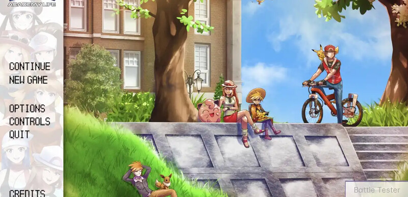 同人/动态3C 宝可梦学院：生命永恒（Pokemon Academy Life Forever）V PC端 更新版 预览图