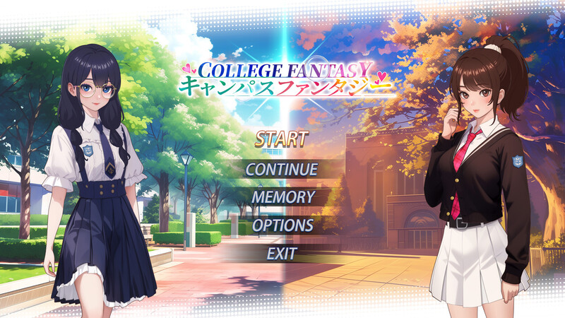 先行体验 沙盒SLG/日常生活 校园幻想（College Fantasy） DEMO体验版 PC端 官中版 预览图