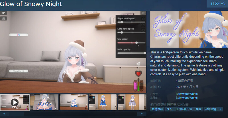 of Snowy Night）V1.0 STEAM官中 PC端 官中版 预览图
