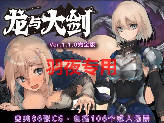 官方AI中文/新发布 龙与大剑 / 竜と大剣 Vr1.1.0 PC端 汉化版 预览图