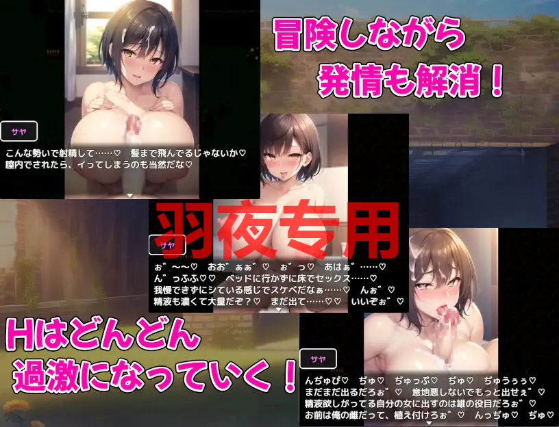 丰满身形冒険者発情ハーレム～学園3大美女に種付け放題～ Ver1.02 PC端 预览图
