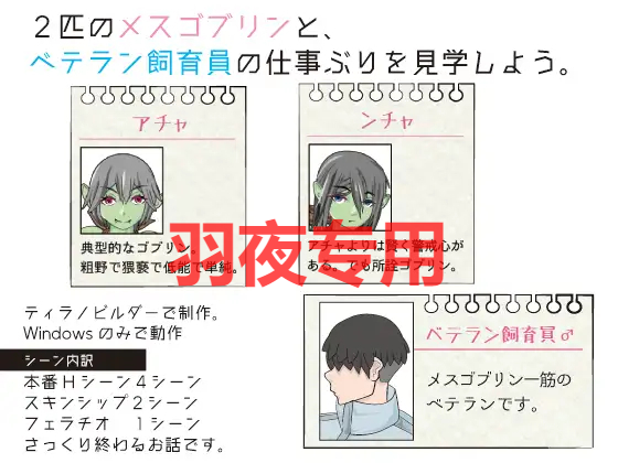 メスゴブリンの飼育員さん PC端 更新版 预览图