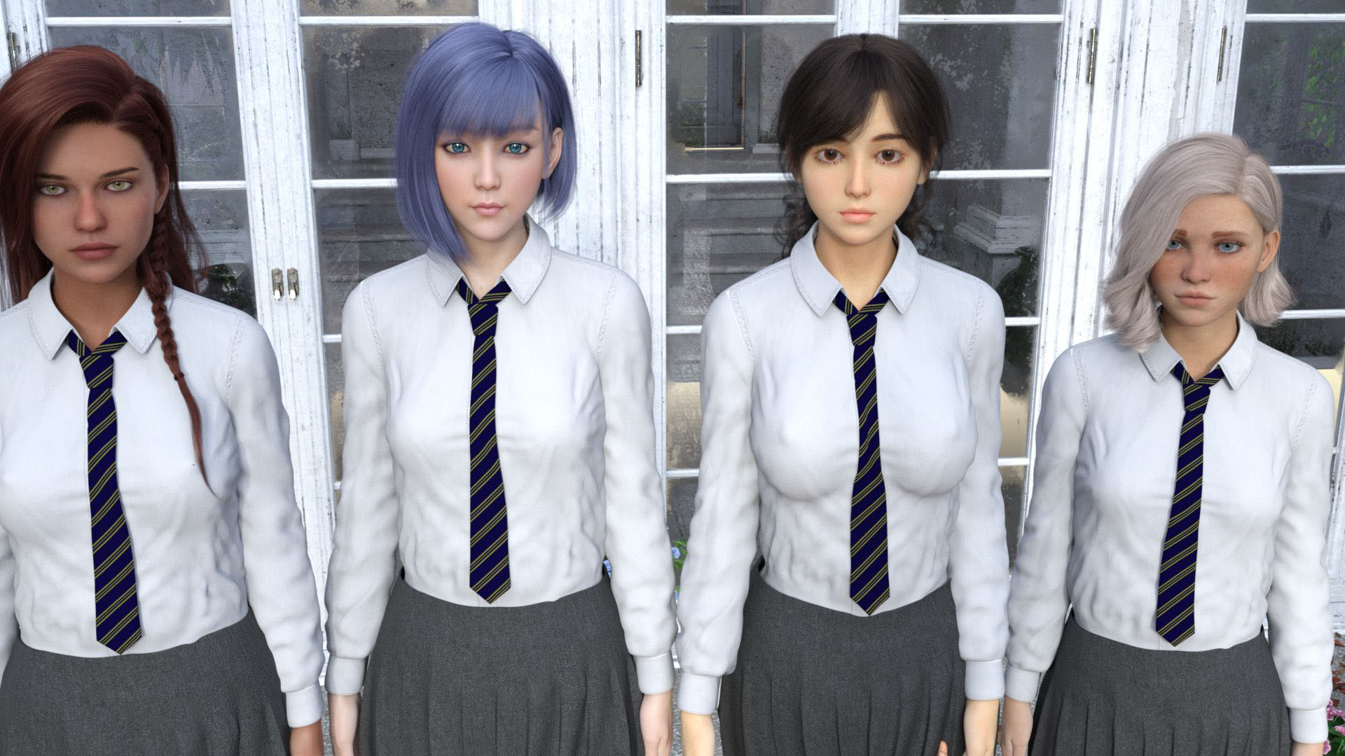 无衣造型主义者学校 Nudist School v0.18 双端 AI汉化版 预览图