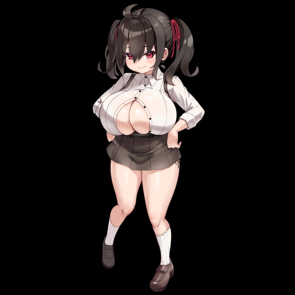 角色造型激斗†十字解禁 ちちっこ脱衣対戦クロス†ブレイク PC端 AI汉化更新版 预览图
