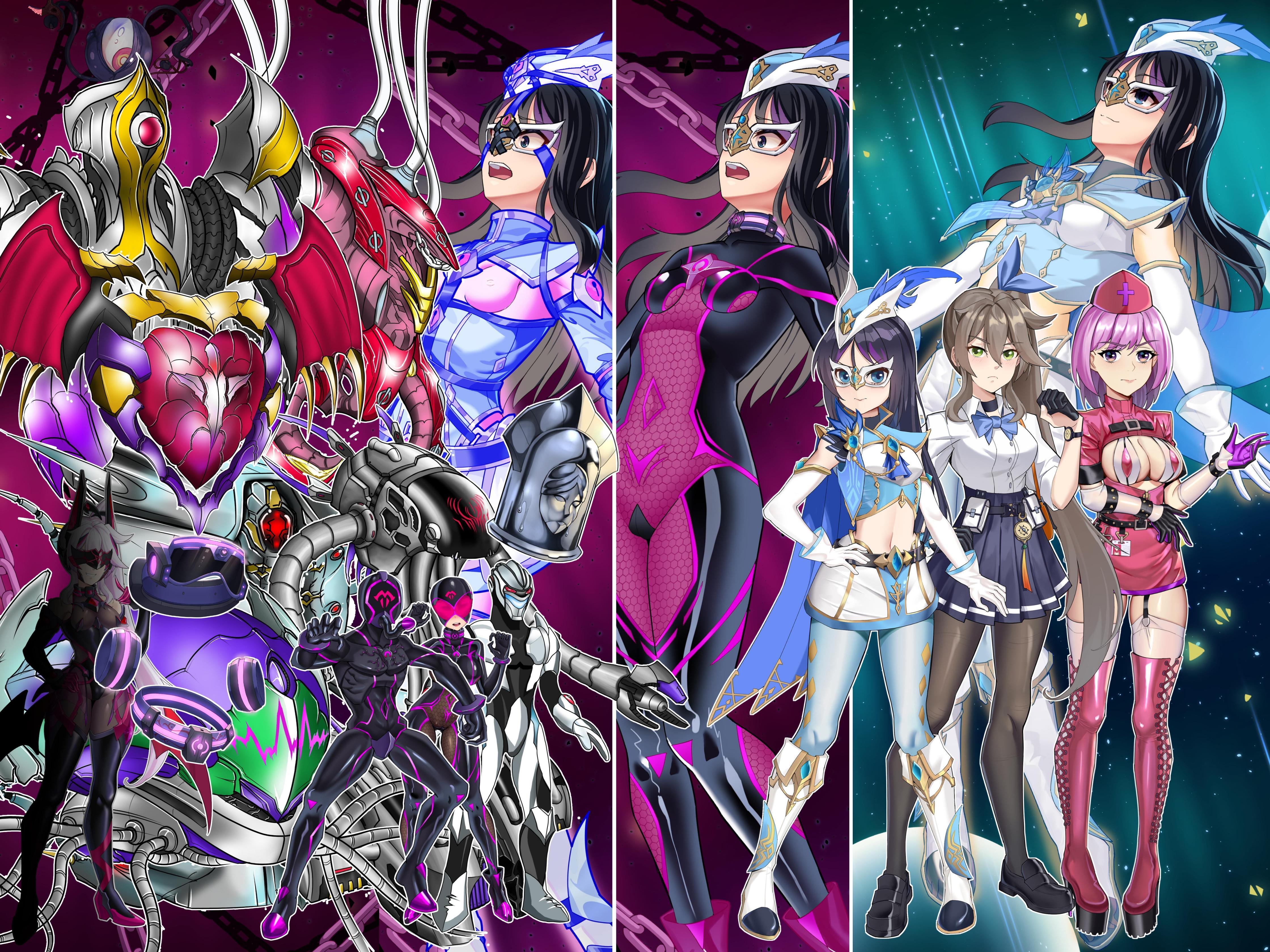 聖幻 仮面姫 - オーロラ.クリスタル 追放された機械の楽園 PC端 官中版 预览图