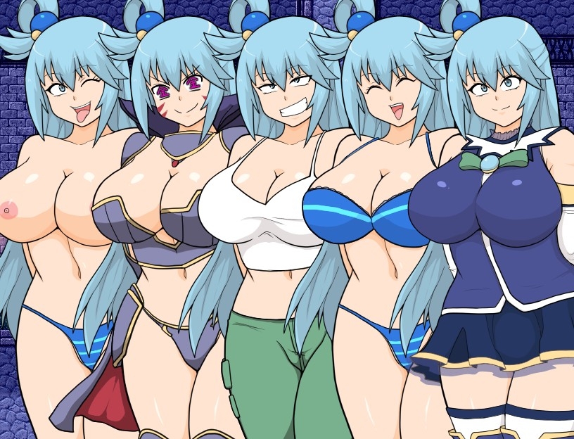 新作RPG/动态/汉化 为美好的世界献上祝福同人：巨乳女神 PC端 AI汉化更新版 预览图