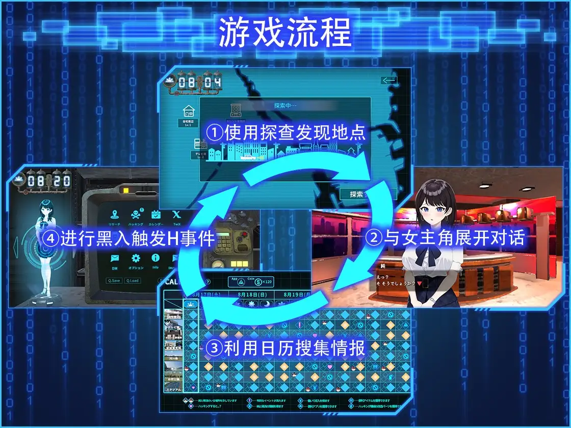 LOOK.hacII 手机摄像头 x 影像内容 LOOK.hacII -ルック・ハックII- ver1.1 官方中文版 PC端 官中高清版 预览图