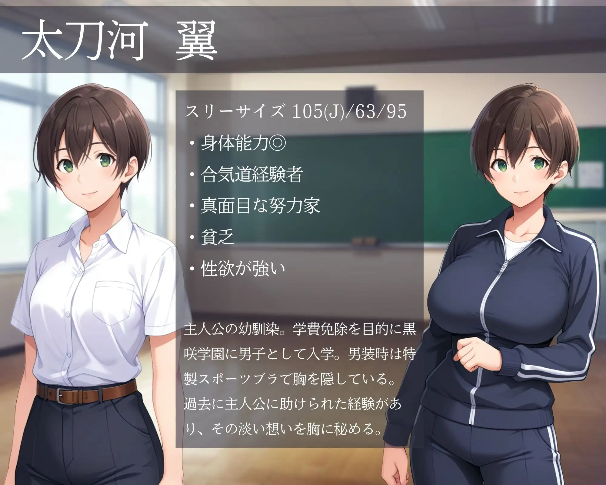 メスバレNTR男子寮 ～男子校に入学した男装女子～ v1.02 官方中文版 PC端 官中版 预览图