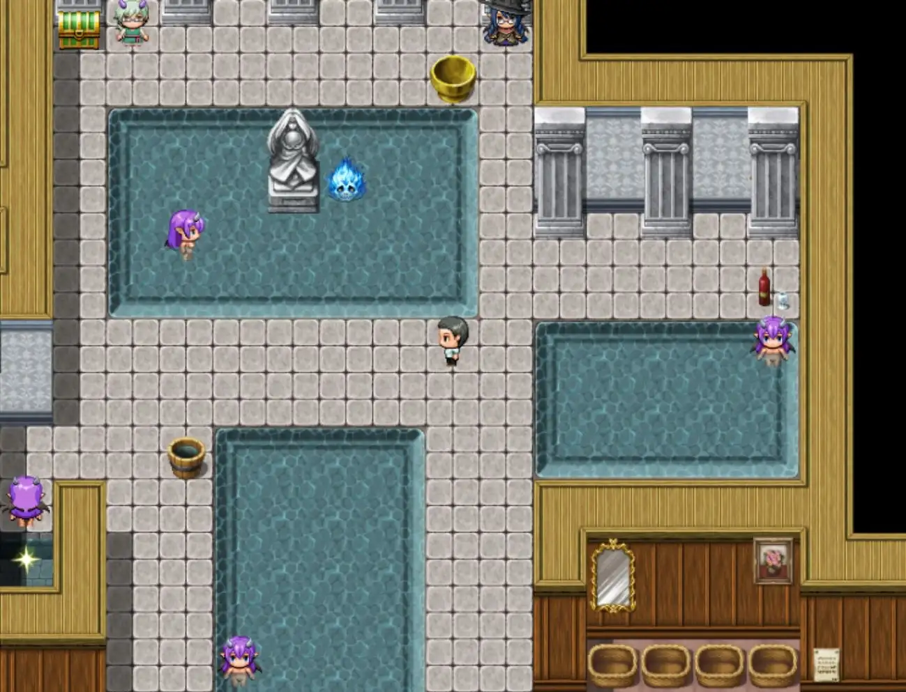 竿役おじさん、サキュバスハンターになる～サキュバスをセックスで倒していくバトルファックRPG～ PC端 AI汉化更新版 预览图