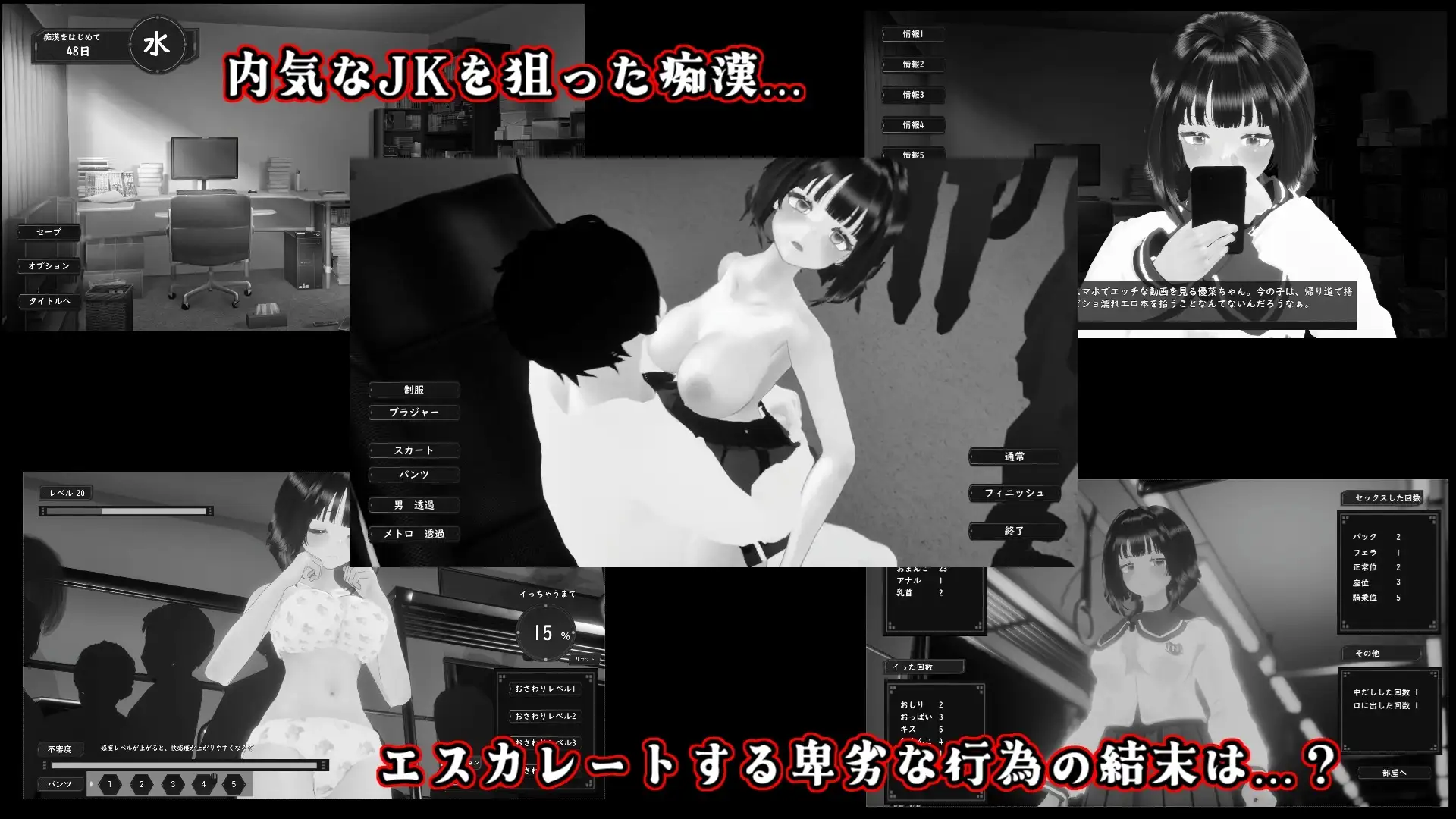 おさわりメトロがぐ～るぐる おとなしJK編 PC端 日文原版 预览图