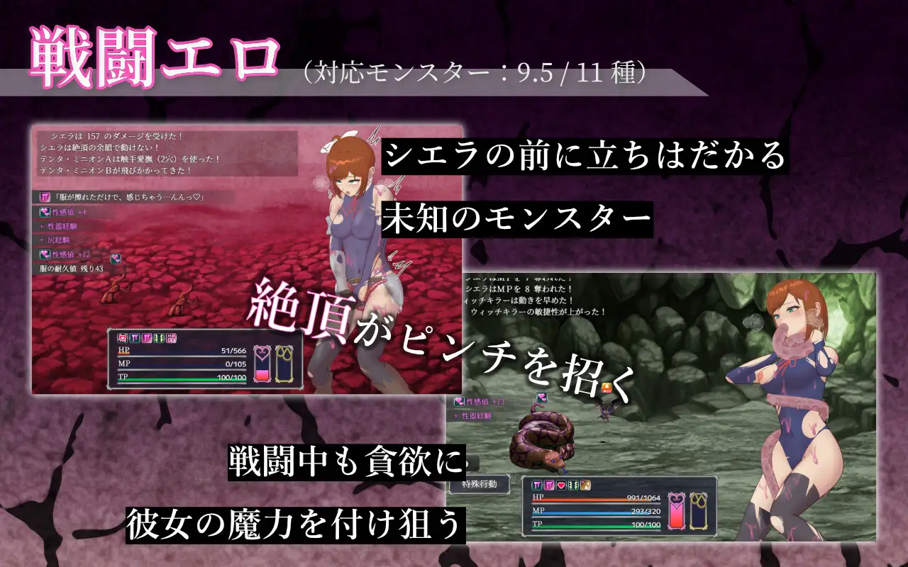 シエラの淫らな異変調査-女剣士はソロでイク PC端 AI汉化版 预览图