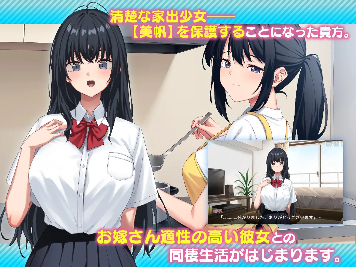 家出娘、拾いました。v1.0.5 PC端 日文原版 预览图