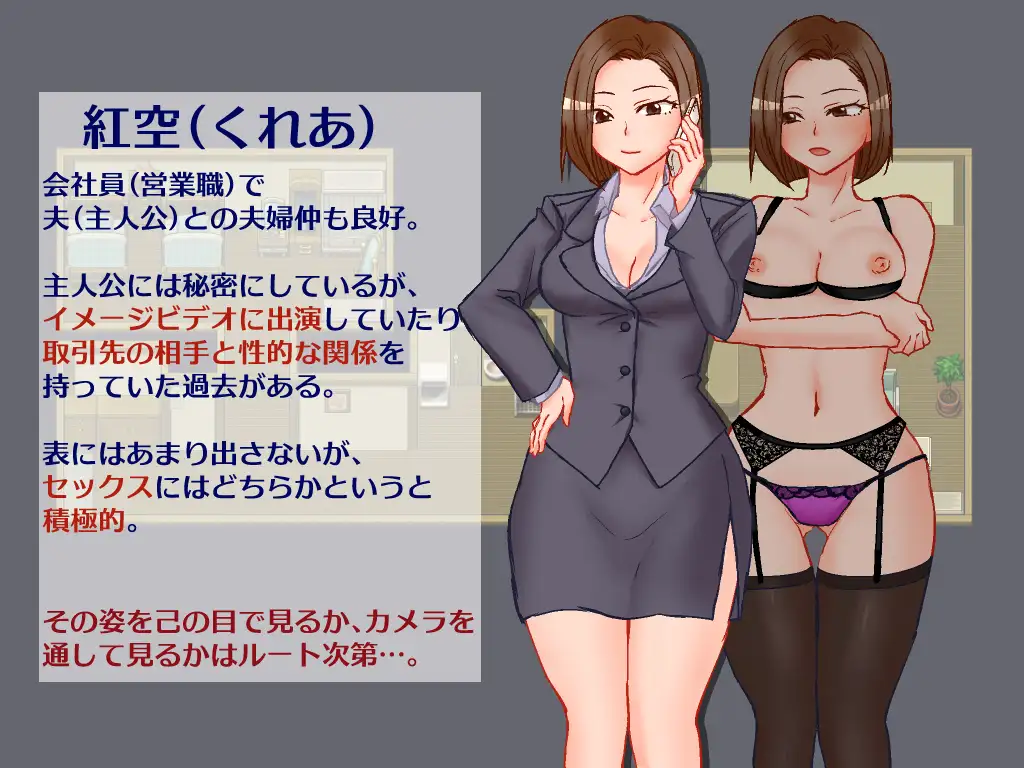 出差 在家 伴侣 相机 出張 自宅 妻 カメラ PC端 AI汉化版 预览图