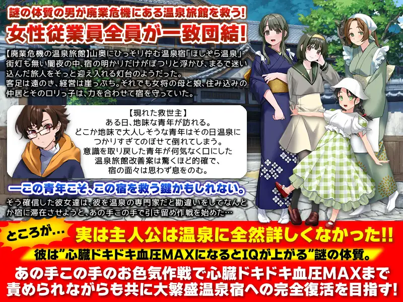エロエロ温泉旅館を繁盛させる経営ゲーム ほしぞら温泉においでませませ！ PC端 AI汉化版 预览图