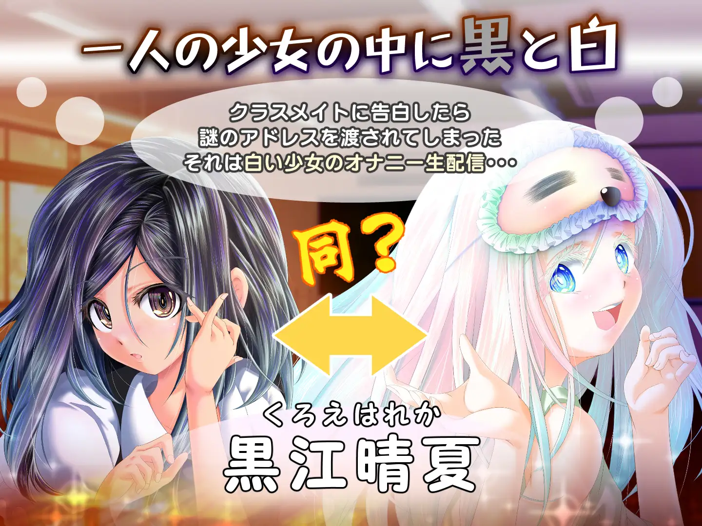 夕暮れまぐれの黒と白 v1.2 PC端 日文原版 预览图