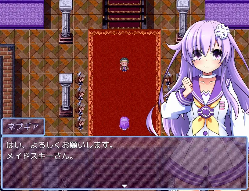 女神涅普吉雅与女仆宅邸 女神ネプギアとメイド屋敷 有料版 Ver3.10 PC端 AI汉化版 预览图