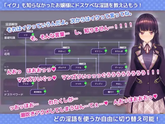 用心理剧情APP养成清纯大小姐的模拟游戏 心理剧情アプリで清楚なお嬢様をド养成记录するシミュレーション ver1.0.1 PC端 官中版 预览图