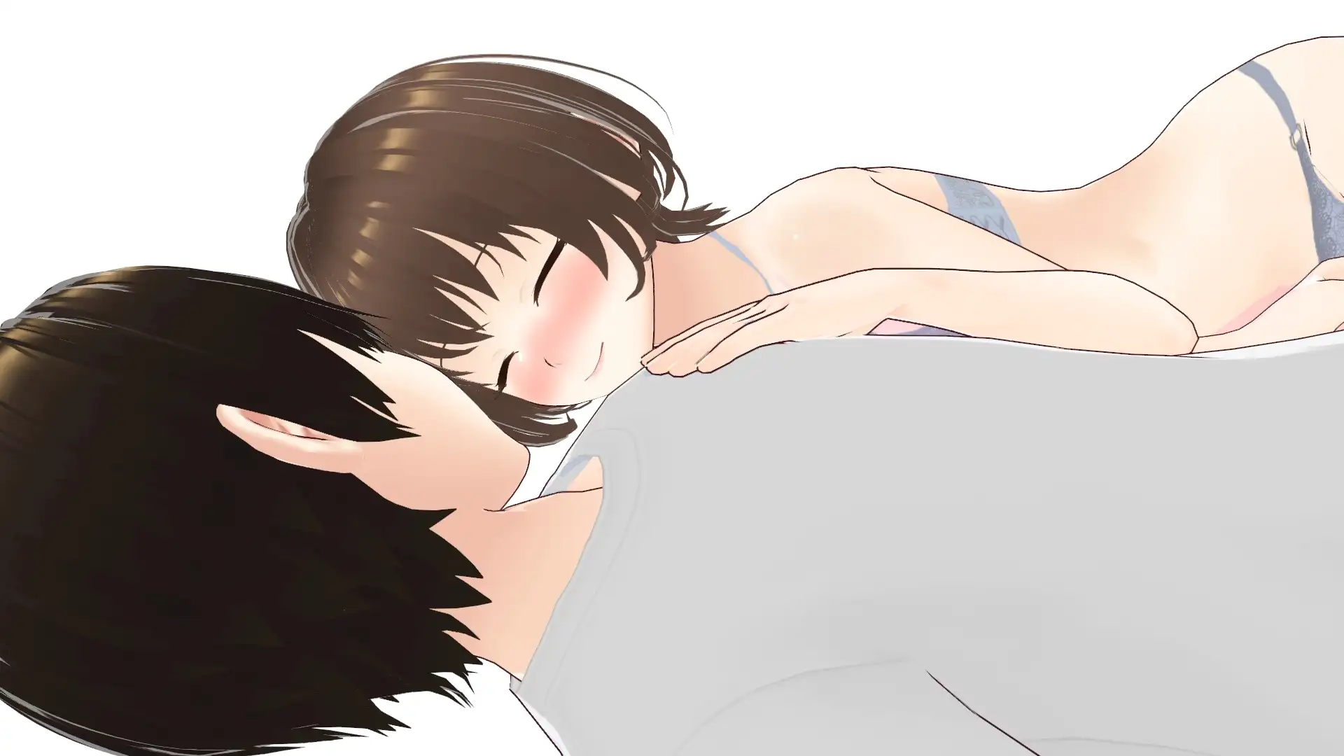 ～ウワガキ～妻が過去にしてきたエッチを聞きながらラブラブセックスをする話～2～PC端 AI汉化更新版 预览图