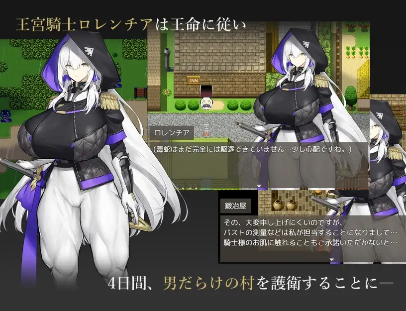 王宫骑士的风险对冲/王宮騎士のリスクヘッジ 双端 AI汉化版 预览图