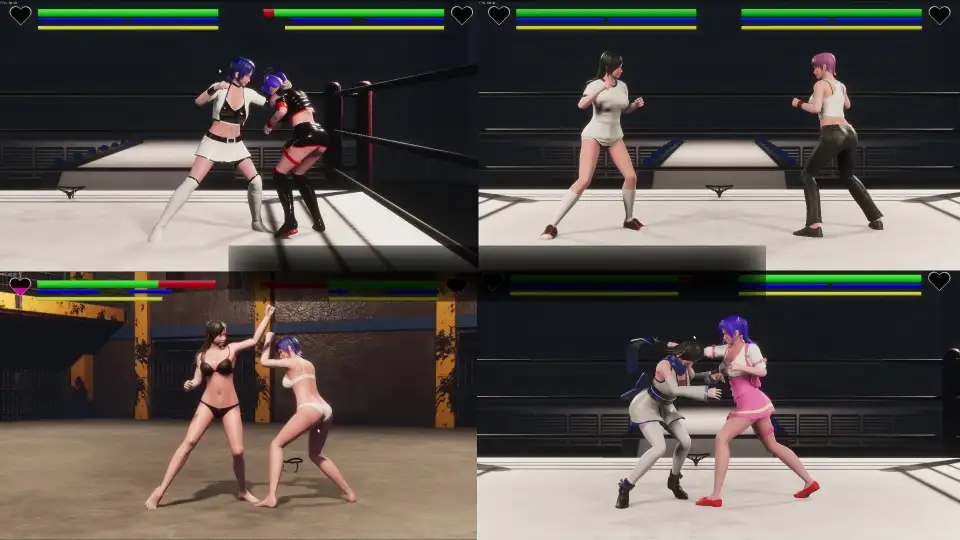 日语/格斗 RUMBLE BLAZING PC端 日文原版 预览图