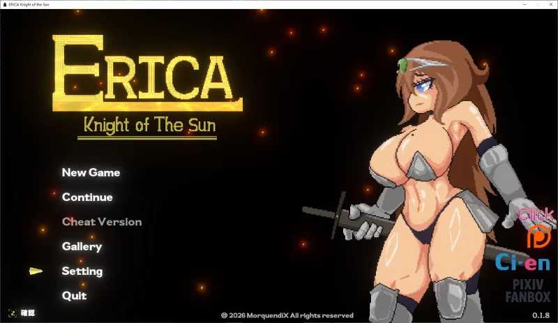 艾丽卡：太阳骑士/Erica Knight of the sun Ver0.18 PC端 汉化版 预览图