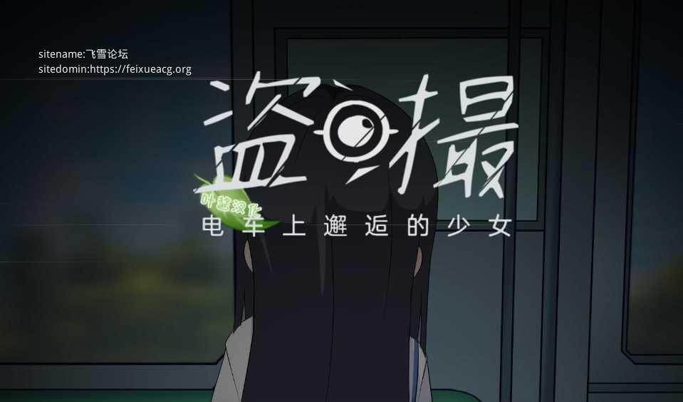 盗撮～电车上邂逅的少女～/盗撮～電車で会った少女～ PC端 AI汉化版 预览图