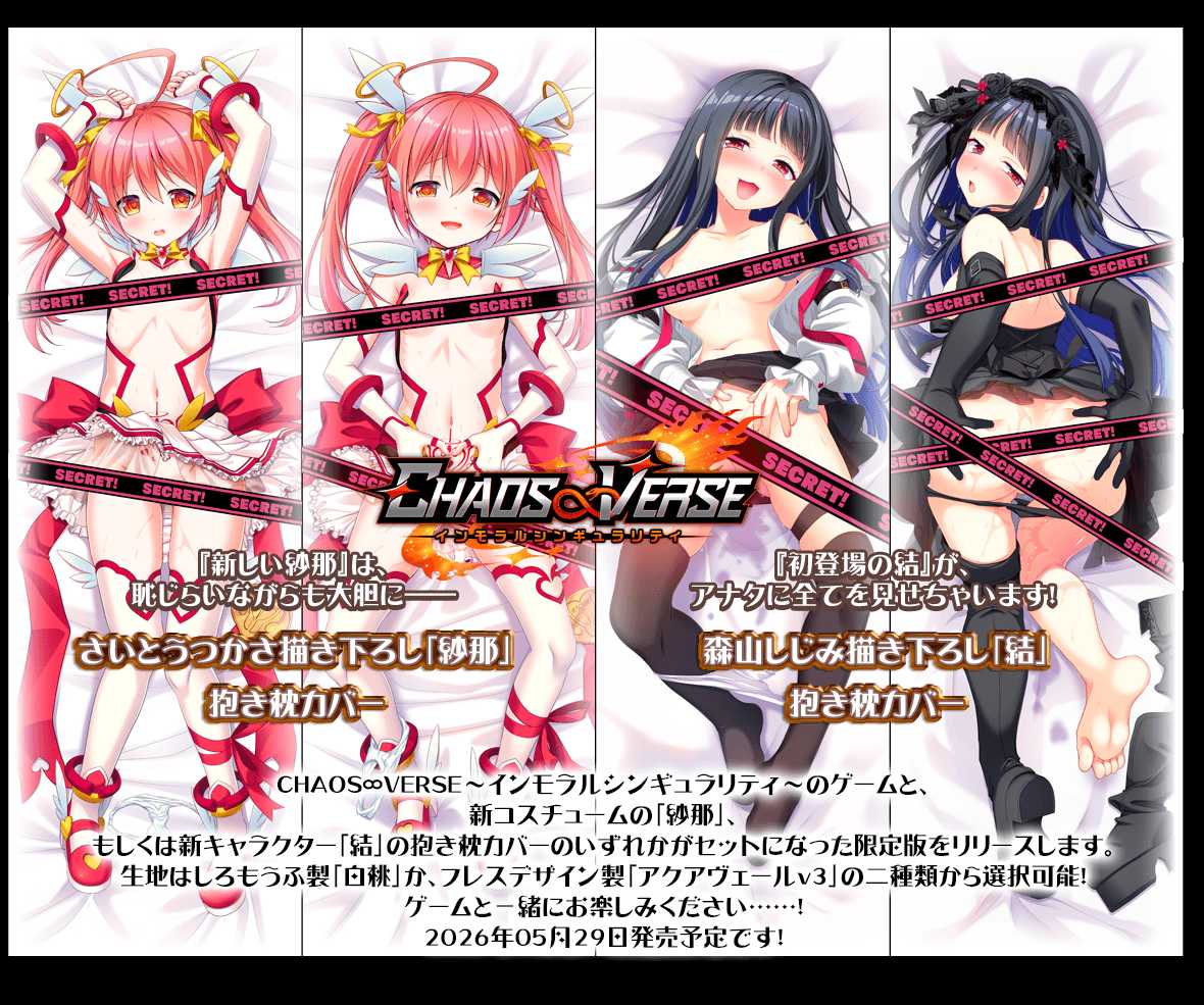 CHAOS∞VERSE～不道德奇点～/CHAOS∞VERSE～インモラルシンギュラリティ～/AI汉化 2.29 PC端 AI汉化版 预览图