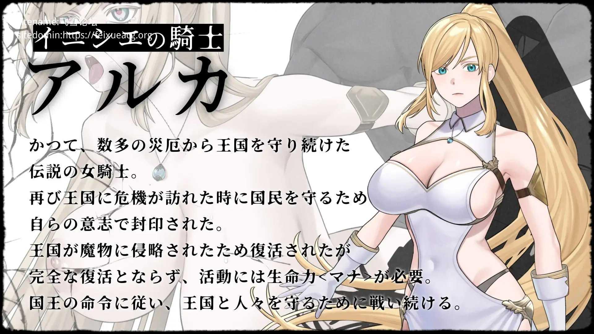远古骑士与献祭巫女/イニシエの騎士とイケニエの巫女/生肉 PC端 日文原版 预览图