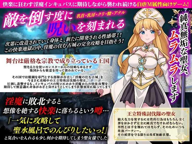 性感带育成SLG 魅魔的诅咒/性感帯育成SLG インキュバスの呪い PC端 AI汉化版 预览图