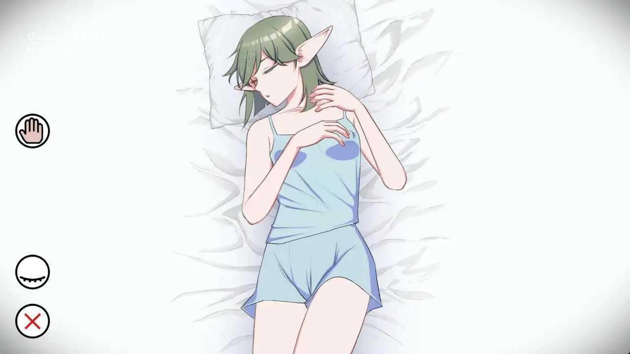 对绿发碧眼的精灵女孩恶作剧/緑髪碧眼エルフちゃんに悪戯するやつ/生肉 PC端 日文原版 预览图