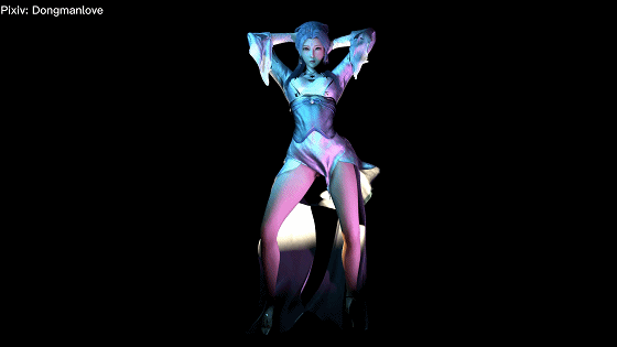 3D动画 163-秋月华极品深色造型长腿热情角色电车能量消耗 4K 动漫视频 预览图