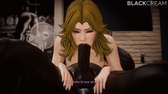 BlackCream 4月新作：SueStorm隐形女侠-妻子的秘密性感在健身教练的黑色巨根下完全动漫视频 预览图