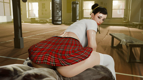 SaveAss 4月新作：莉莉+艾玛+春丽+2B 性感御姐制服诱惑黑色巨根 动漫视频 预览图