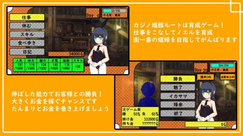 AI作品/日式RPG/生肉/扶她][RJ437838]ノエルと欲望の迷宮 PC端 日文原版 预览图
