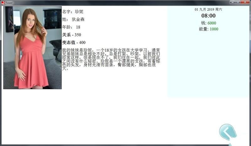 欧美真人QSP/精翻 爱欲之塔Tower v0.9作弊+CG PC端 预览图