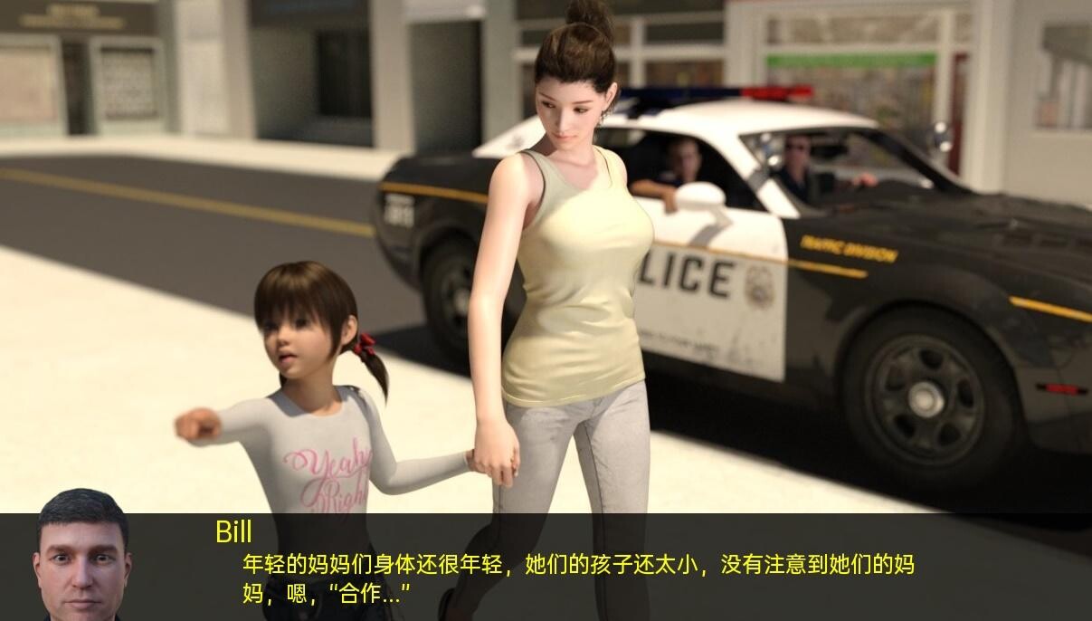 NTR欧美SLG/动态]母亲，朋友和陌生人 Family Friends And Strangers 2024.01 AI机翻 PC+安卓 【游戏语音】：中文 双端 汉化更新版 预览图