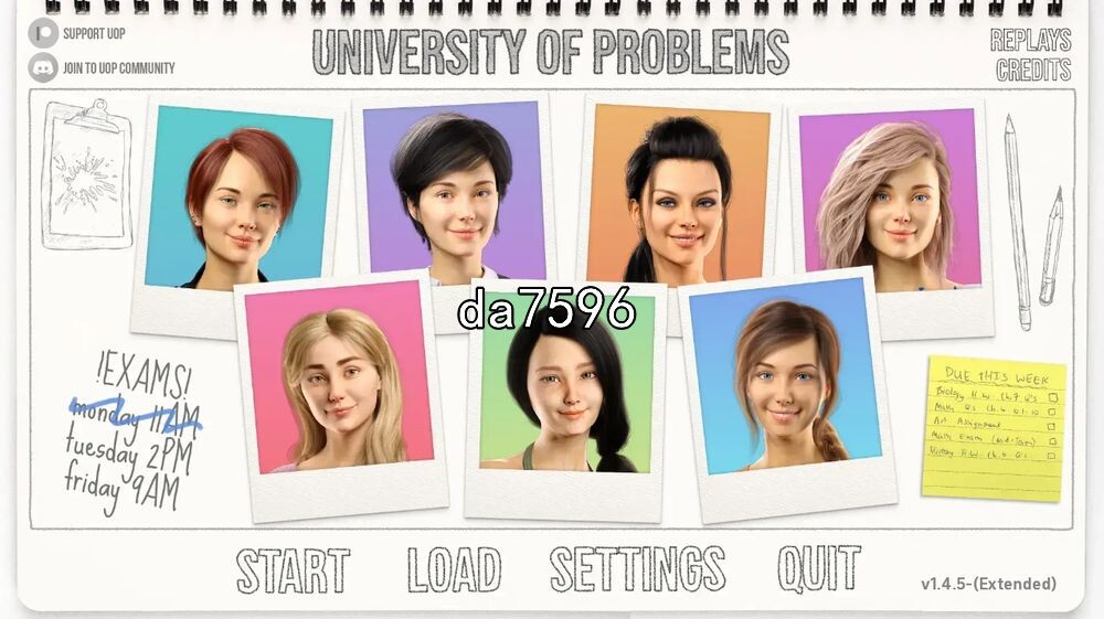 问题大学 学院情缘 University of Problems v1.4.5 双端 汉化版 预览图