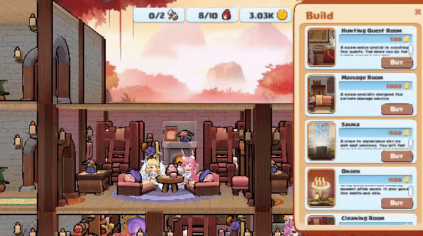 沙盒SLG/经营养成/动态2C 异世界爱情酒馆（Love Tavern）正式版V2.0.2b(STEAM官中 PC端 官中版 预览图
