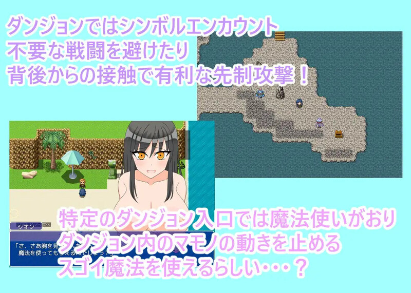 丰满冒险者诗音 ～小岛与魅魔的诅咒～（むちむち冒険者シオン ～小さな島と魅魔の呪い～）V1.02 PC端 AI汉化版 预览图