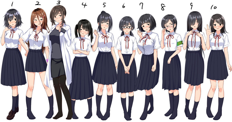 对黑帮女孩为所欲为（ギャルゲの世界へようこそ～ただし僕は地味顔モブ相手にN V1.0 PC端 预览图