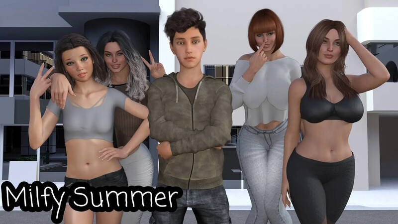 3C 奶香夏日（Milfy Summer）V0.3 汉化中文 双端 汉化版 预览图