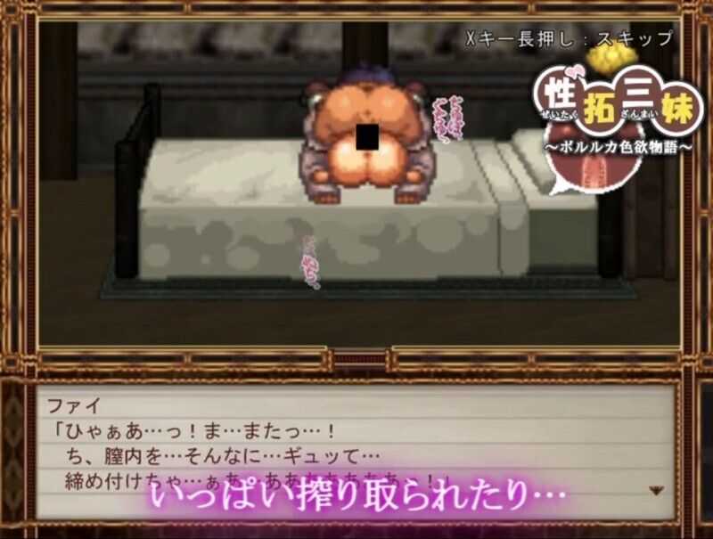 性拓三妹~波尔卡迷情物语（性拓三妹～ポルルカ迷情物語～）V1.1 AI汉化 1.50 PC端 AI汉化版 预览图